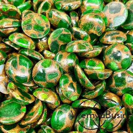 Мозаика, кабошон круглый 15 мм (1 шт.)