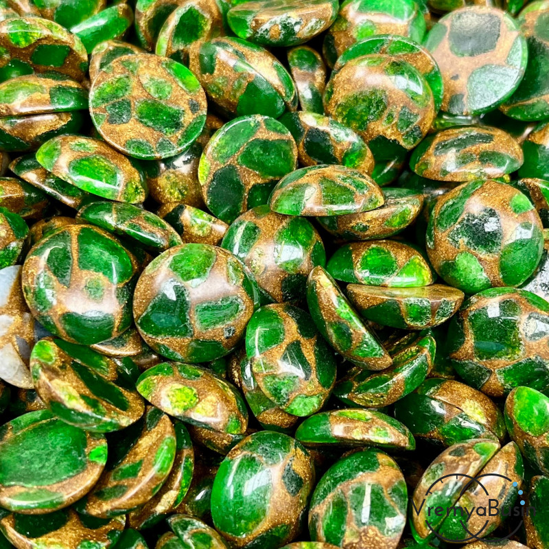 Мозаика, кабошон круглый 15 мм (1 шт.)