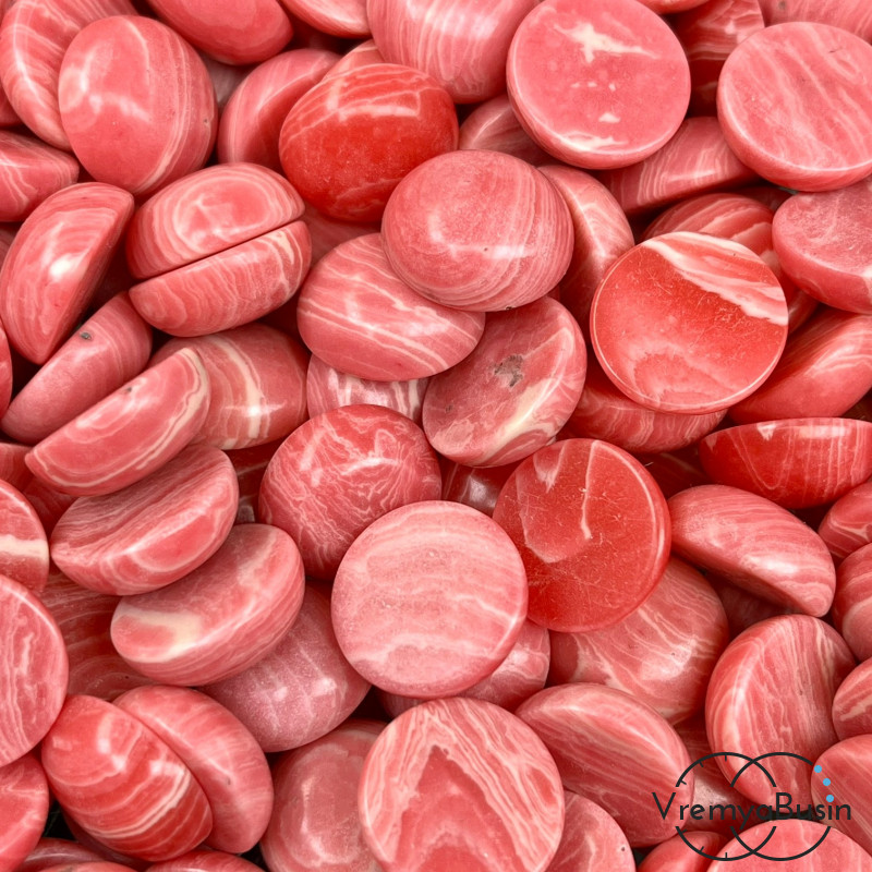 Камень синт., кабошон круглый 15 мм (1 шт.)