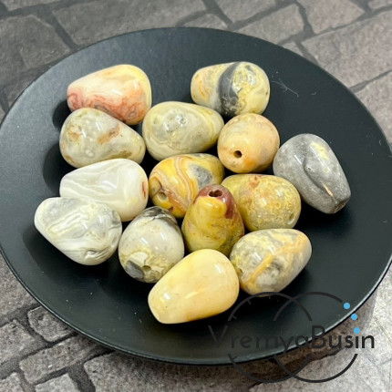 Яшма,   капля гладкая 10х14 мм (1 шт.)