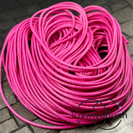 Шнур нейлоновый 1.5 мм, цв. чёрный (1 м.)