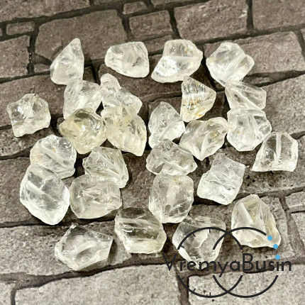 Горный хрусталь, кусочки необработанного камня, ок. 10 мм (1 шт.)