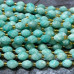 Амазонит, бочонок с ювелирной огранкой, ок. 6х8 мм (нить, ок. 38 шт.)