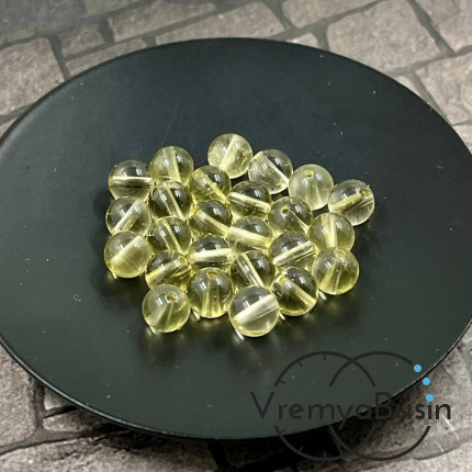 Лимонный кварц, шарик гладкий 6 мм (1 шт.)