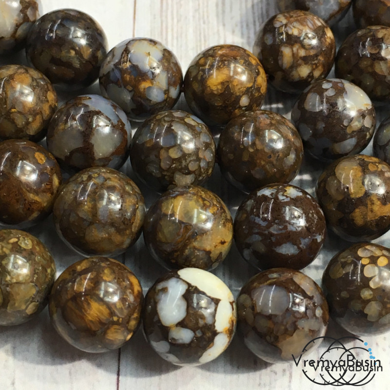 Опал натур., шарик гладкий 10 мм (1 шт.)