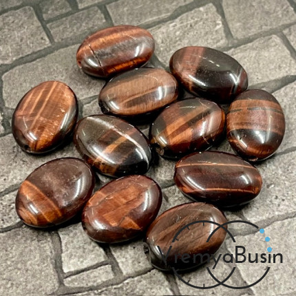 Бычий глаз, овал плоский 13х18мм (1 шт.)