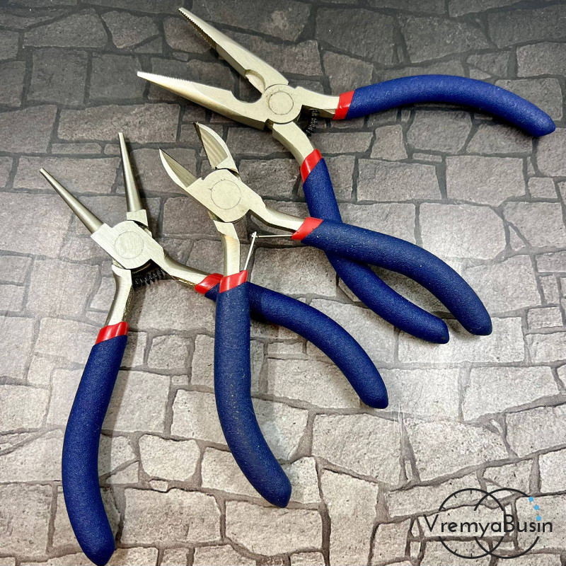 Набор инструментов. Круглогубцы, плоскогубцы, кусачки (1 упак.)