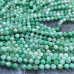 Изумруд (зеленый берилл), мелкие бусины с микроогранкой, шарик 4 мм  (нить, ок. 40 см.)