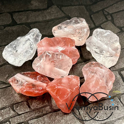 Халцедон, крупные кусочки необработанного камня (1  шт.)