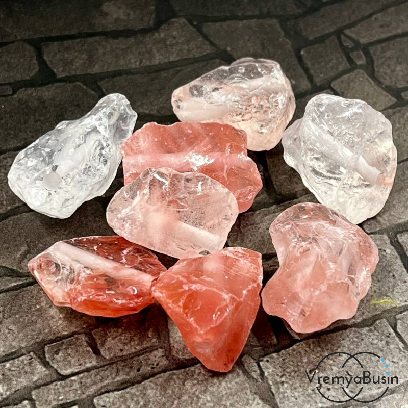 Халцедон, крупные кусочки необработанного камня (1  шт.)