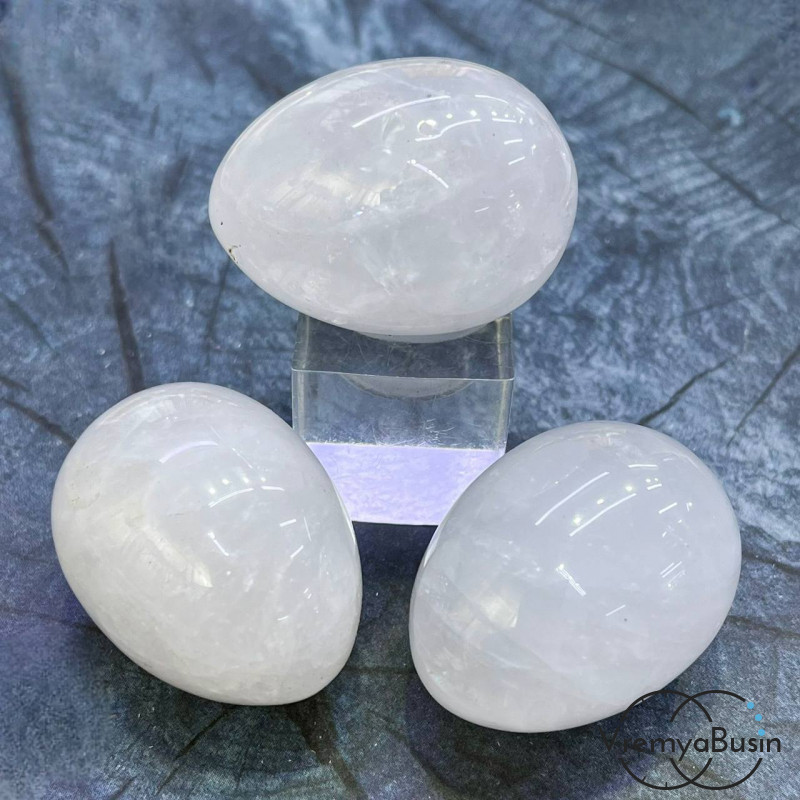 Горный хрусталь. Яйцо сувенирное из камня, ок. 30х40 мм  (1 шт.)