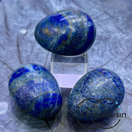 Лазурит. Яйцо сувенирное из камня, ок. 30х40 мм  (1 шт.)