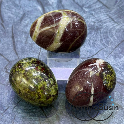 Яшма. Яйцо сувенирное из камня, ок. 30х40 мм  (1 шт.)