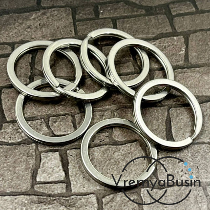 Основа для брелока из нержавеющей стали, кольцо 25х1.8 мм (1 шт.)