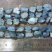 Аквамарин, мелкие кусочки необработанного камня (нить, ок.  30    шт.)
