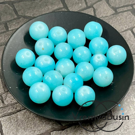 Бусины шарики из стекла, 10 мм (1 шт.)