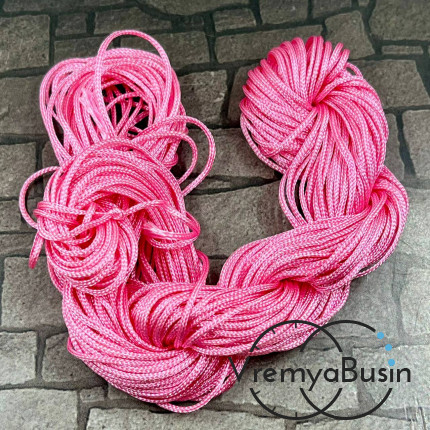 Шнур нейлоновый для браслетов Шамбала "Косичка", толщ. 1 мм  (1 шт.)