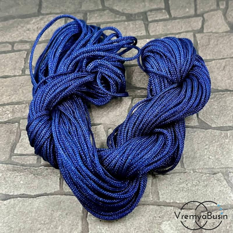 Шнур нейлоновый для браслетов Шамбала "Косичка", толщ. 1 мм  (1 шт.)