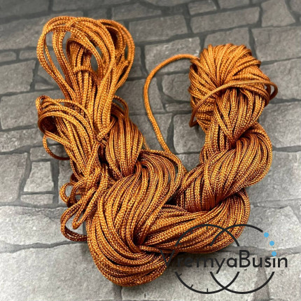 Шнур нейлоновый для браслетов Шамбала "Косичка", толщ. 1 мм  (1 шт.)