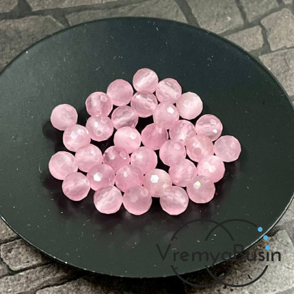 Кошачий глаз с микроогранкой, шарик 6 мм (1 шт.) Кошачий глаз с микроогранкой, шарик 6 мм (1 шт.)