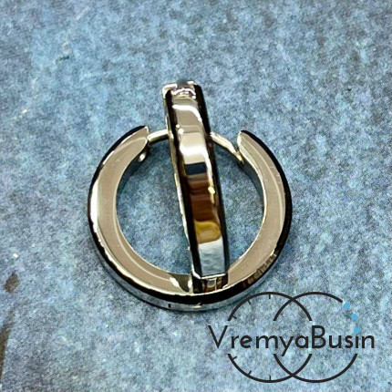 Швензы-конго из нержавеющей стали с эмалью, 16х3 мм (1 пара)