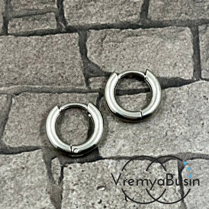 Швензы-конго из нержавеющей стали, 12х3 мм  (1 пара)