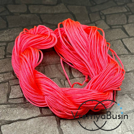 Шнур нейлоновый для браслетов Шамбала "Косичка", толщ. 1 мм  (1 шт.)