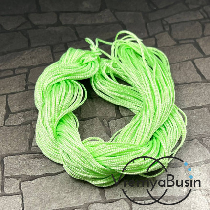 Шнур нейлоновый для браслетов Шамбала "Косичка", толщ. 1 мм  (1 шт.)