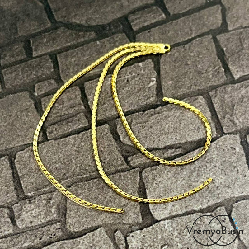 Подвеска с цепочками, 80 мм, латунь с позолотой (1 шт.)