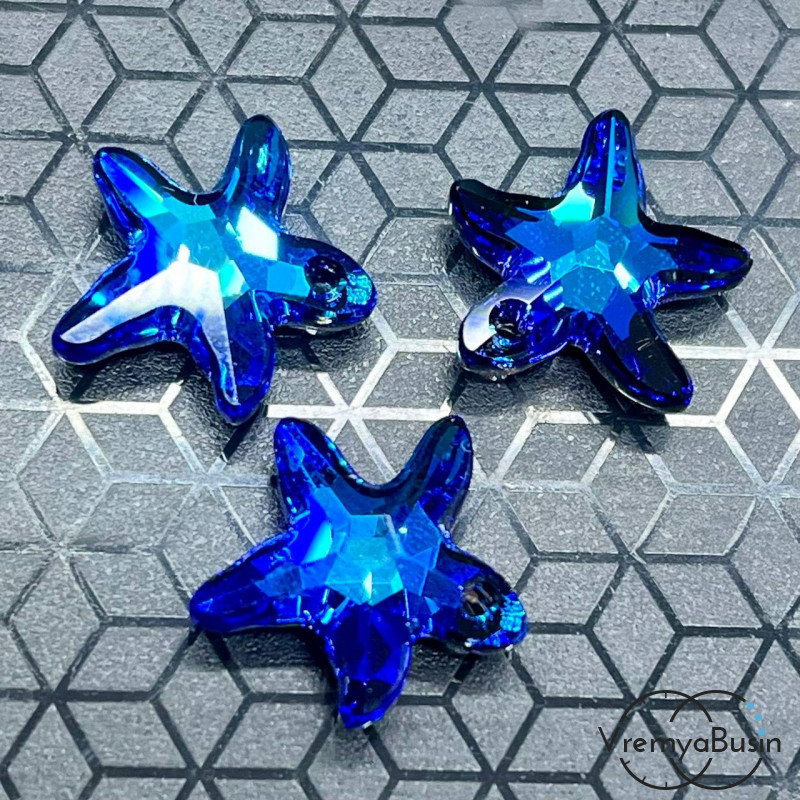 Подвеска Сваровски "Морская звезда", 6721 Starfish 16 мм (1 шт.)