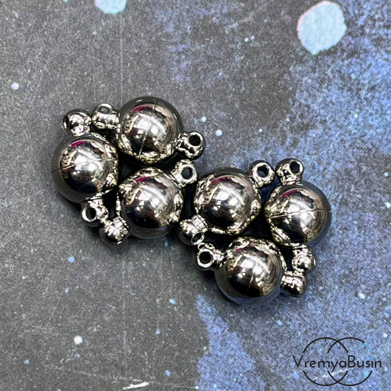 Замок магнитный из нержавеющей стали,     8х12 мм (1 шт.)