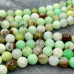 Хризопраз, шарик гладкий ок. 8 мм (1/2 нити, ок. 24 шт.)