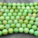 Хризопраз, шарик гладкий ок. 8 мм (1/2 нити, ок. 24 шт.)