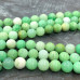 Хризопраз, шарик гладкий ок. 10 мм (1/2 нити, ок. 19 шт.)