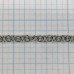 Цепочка металлическая в асс., 6 мм, латунь с родиевым покрытием (1 м.)