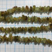 Демантоид, гранат зеленый. Крошка каменная (нить ок. 40 см.)