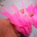 Перо петуха, цвет розовый, длина 10-15 см (1 шт.)