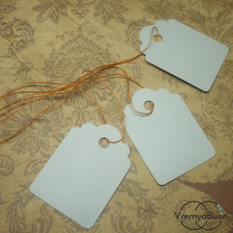 Бирки ценники водостойкие (10 шт.)