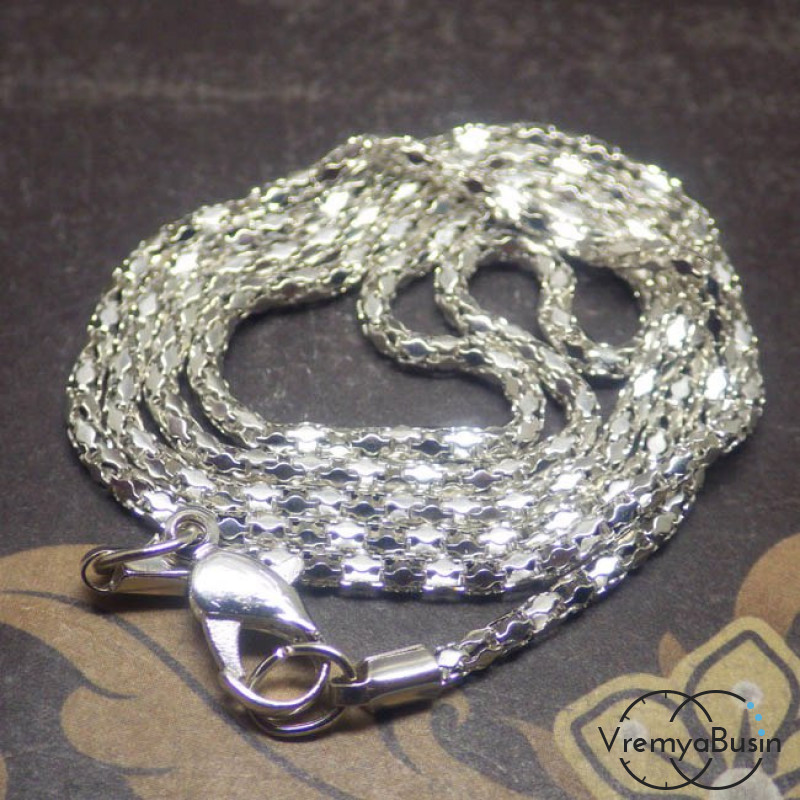 Основа для колье. Цепочка круглая 55 см