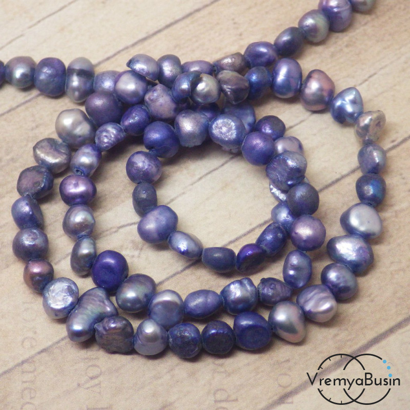 Жемчуг барочный цветной нить Жемчуг барочный цветной нить