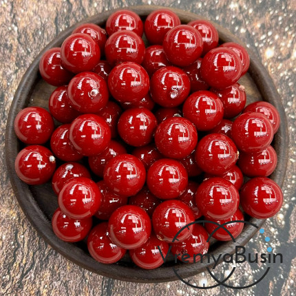 Майорка, полупросверленные бусины шарики 12 мм (1 шт.)