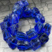 Аква-кварц, необработанный кусочек, ок. 20 мм, цв.  синий    (1 шт.)