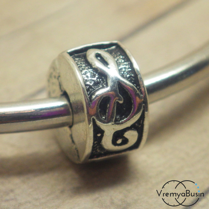 Стоппер-замочек для пандоры. Античное серебро Стоппер-замочек для пандоры. Античное серебро