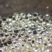 Кримпы мелкие, обжимные бусины, 1х1.3 мм, цв. серебро (0,5 гр.)