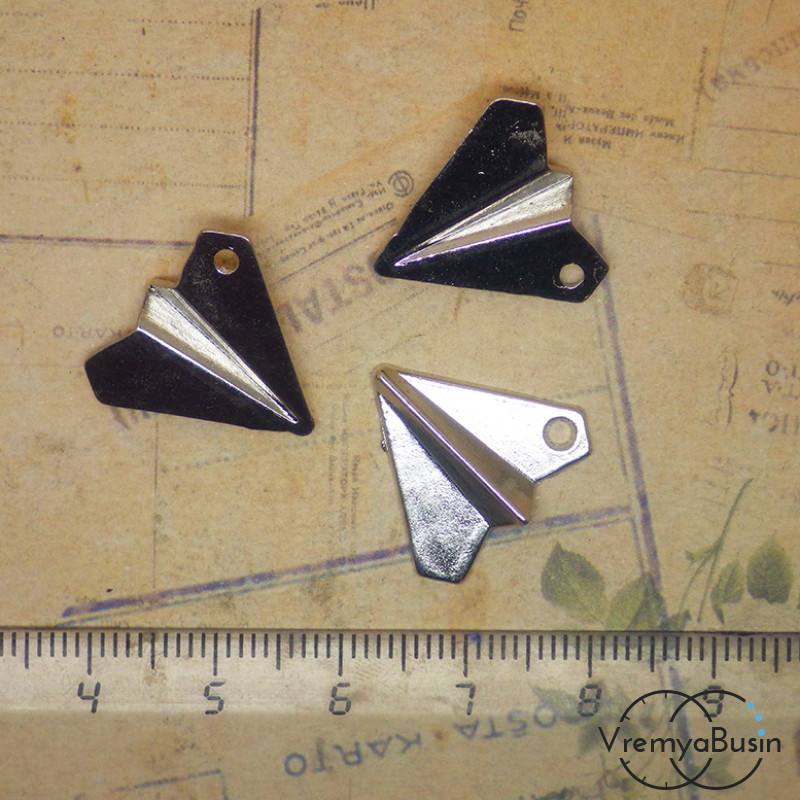 Самолет. Подвеска под серебро