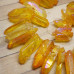 Кварц. Оранжевые кристаллы (1 шт.)