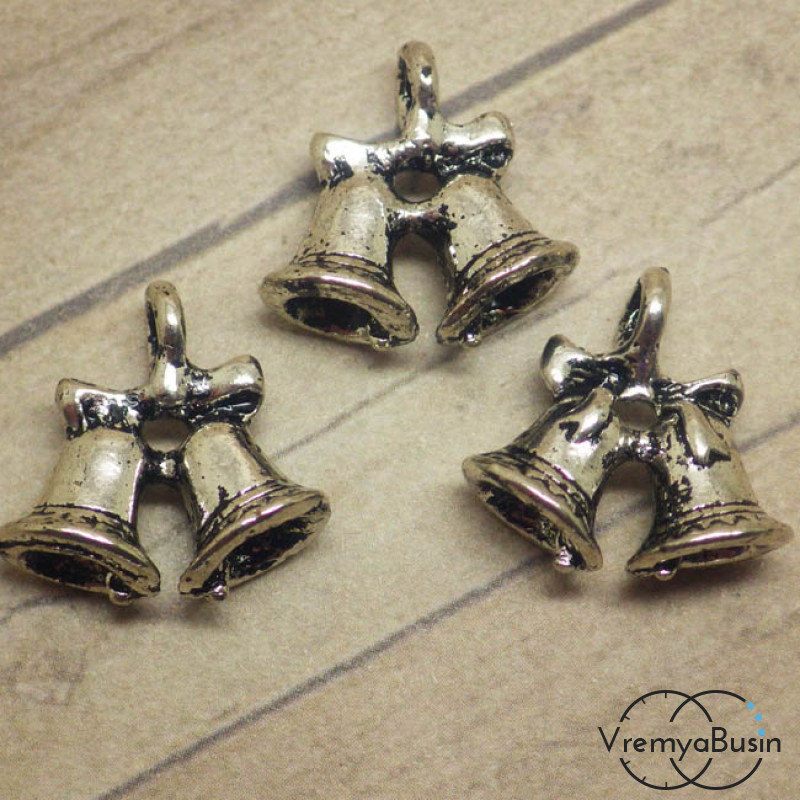 Колокольчики. Подвеска под серебро