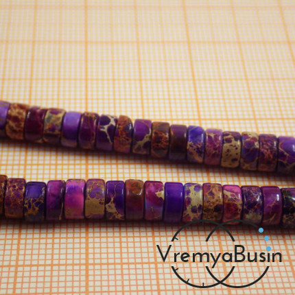 Варисцит шайба 3х6 мм, цв. фиолетовый (1 шт.)