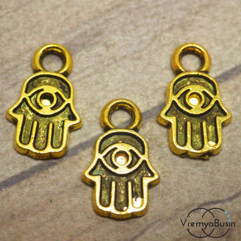 Рука. Подвеска под золото