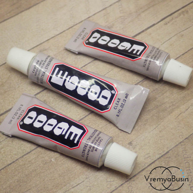 Клей ювелирный Е-6000, тюбик 3 мл (1 тюб.) Клей ювелирный Е-6000, тюбик 3 мл (1 тюб.)